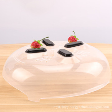 Factory Supply Attractive Price Heated Plastic Food Microwave Plate Covers